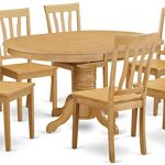 Amazon.com - East-West Furniture 7-Pcs dining room table set 6 .