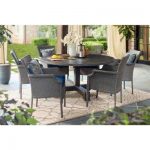 Dining Table - 4 & Up - Rust resistant - Gray - Patio Dining .