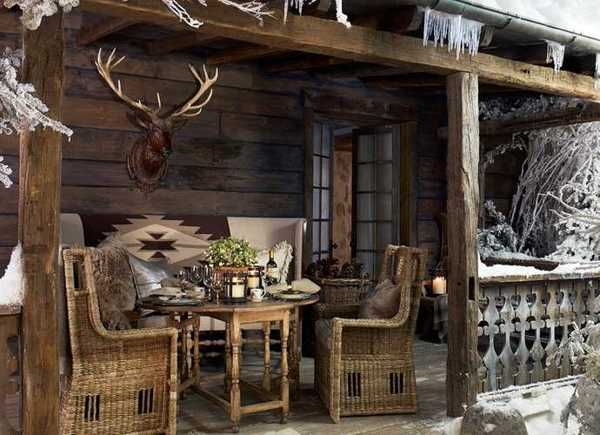 Alpine Country Home Decor Ideas, Rustic Elegance from Ralph Lauren .