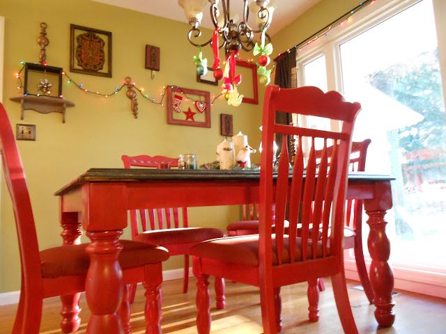 StaceysGreatAdventure | Red kitchen tables, Refinishing kitchen .