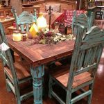 turquoise dining set | Rustic house, Decor, Farmhouse dini