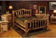 Rustic Aspen Log Bedroom Furnitu