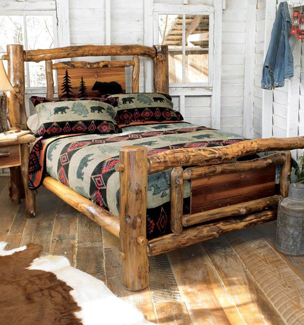 Log Homes, Rustic Decor, Cabin Bedding & Log Cabin Furniture .