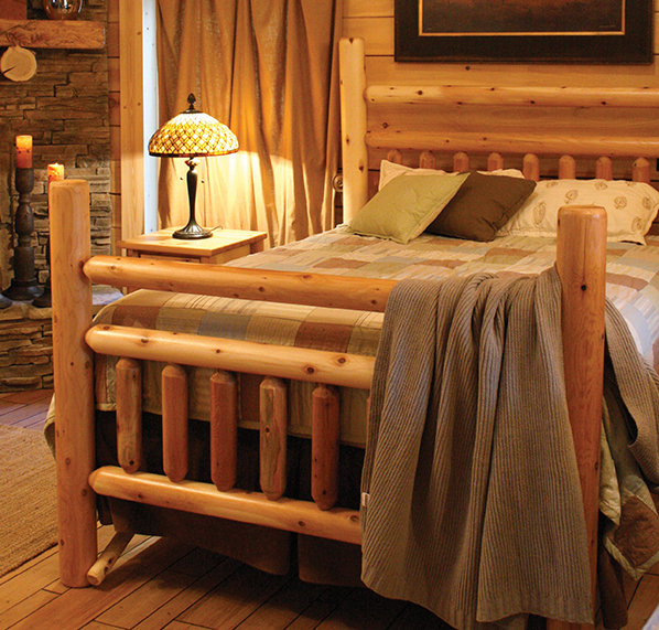 Rustic Log Bedroom Furnitu