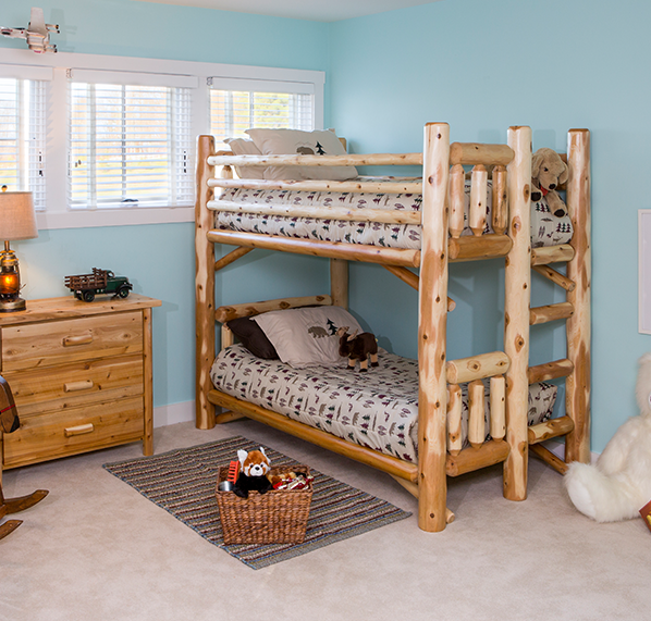 Rustic Log Bedroom Furnitu