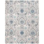 Safavieh Madison Cream/Light Gray 8 ft. x 10 ft. Area Rug-MAD600C .