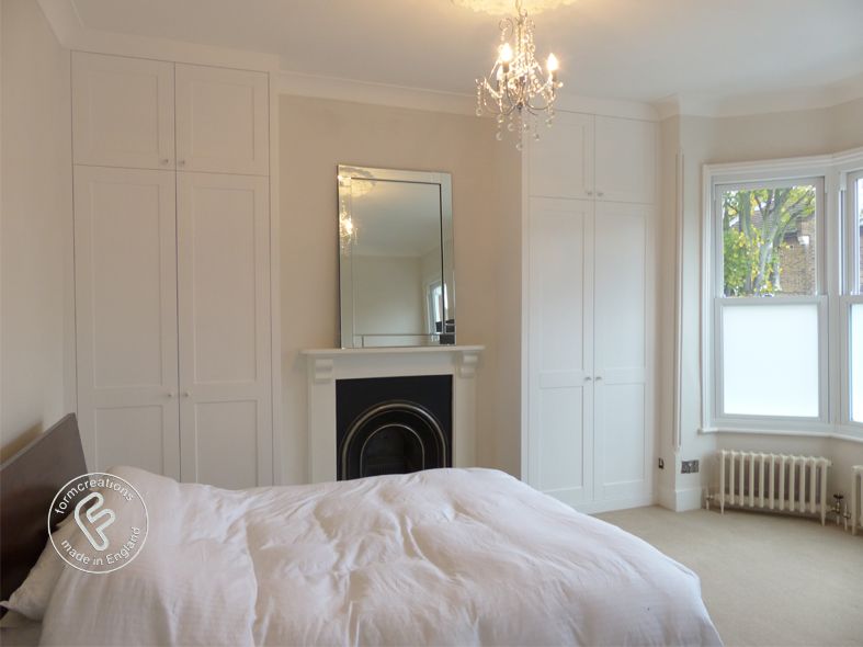 Shaker Style Wardrobes in West Dulwich | Bedroom alcove, Fitted .