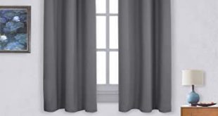 Amazon.com: NICETOWN Thermal Insulated Grommet Blackout Curtains .