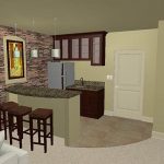 Small basement bar | Small basement bars, Basement remodeling .