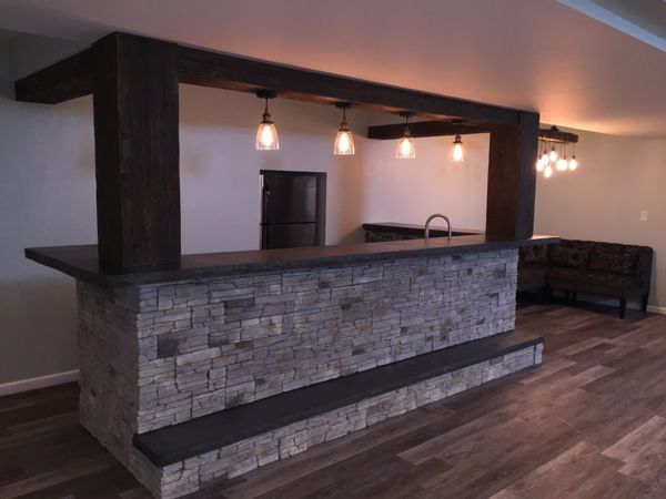 34+ Awesome Basement Bar Ideas and How To Make It With Low Bugdet .