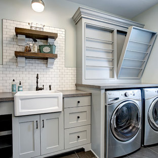 75 Beautiful L-Shaped Laundry Room Pictures & Ideas - September .