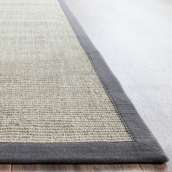 Shop Safavieh Natural Fiber Edle Border Sisal Rug - On Sale .