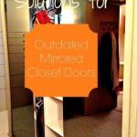 Affordable Solutions for Updating Mirrored Closet Doors in Your .