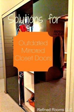 Affordable Solutions for Updating Mirrored Closet Doors in Your .