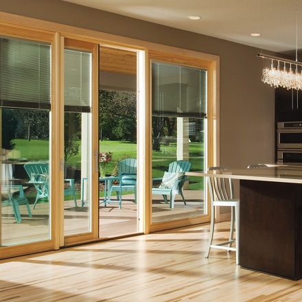 Enhance Your Patio with Sliding Doors
Featuring Integrated Blinds