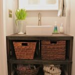DIY Bathroom Vanity Storage Ide