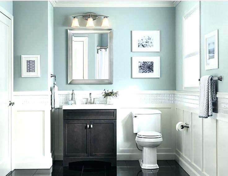 Infuse color for your small bathroom wall paint color ideas in .