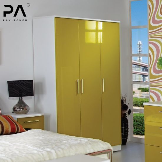 China Simple Design Modern Single Swing Door Bedroom Wardrobes for .