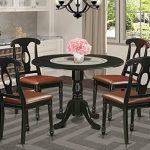 Amazon.com: 5 Pc Dinette Table set - Small Kitchen Table and 4 .