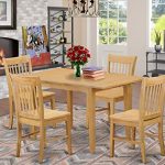 Amazon.com: 5 Pc dinette set - Dining Tables for small spaces and .