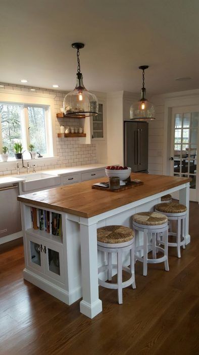 Compact Kitchen Island: The Perfect Blend  of Seating and Storage
