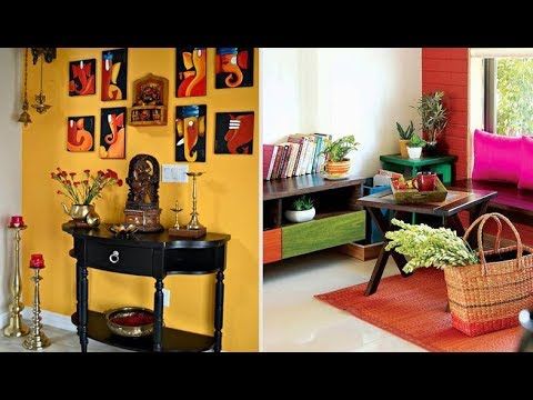 Low Budget Indian Style Interior Decor Design Ideas. Drawing Room .