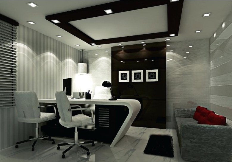 10 Excellent Small Office Interior Design Ideas - ARCHLUX.N