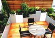 Small Rooftop Garden Design Ideas With Seating Area | Rooftop .