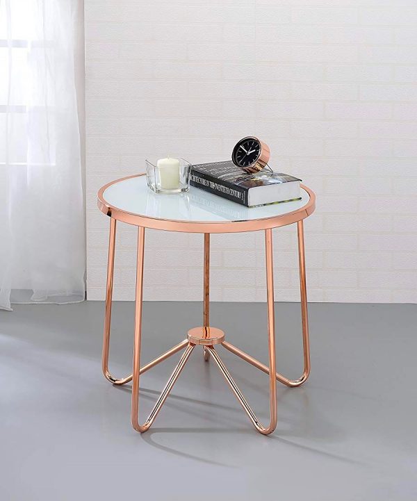 A Stylish Addition: Small Round Glass
Side Table for Your Home