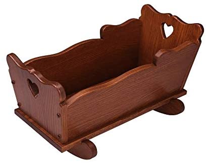 Amazon.com: Peaceful Classics Wooden Baby Doll Crib 18 Inch, Small .