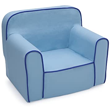 Amazon.com: Delta Children Foam Snuggle Chair, Blue: Ba