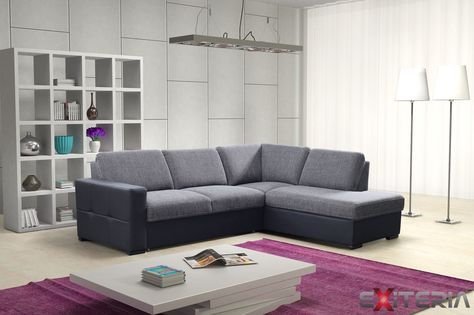 Rozkladacia sedacia súprava Cristina s úložným priestorom #sofa .