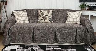 Amazon.com: KARUILU home Sofa Throws 1 Piece Heavy Fabric Sofa .