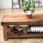 The Standard Coffee Table - Rustic Modern Americana - Solid Wood .