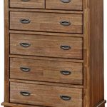 Amazon.com: Furniture of America Five Drawer Solid Wood Chest with .