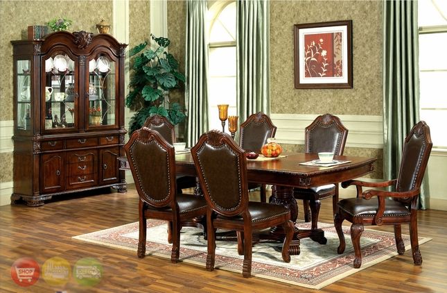 Chateau Traditional Formal Dining Room Furniture Set|Free Shipping .