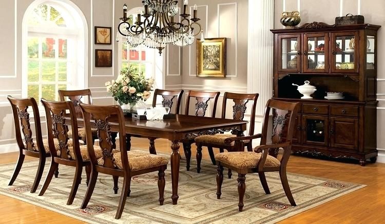 Solid Wood Formal Dining Room Sets