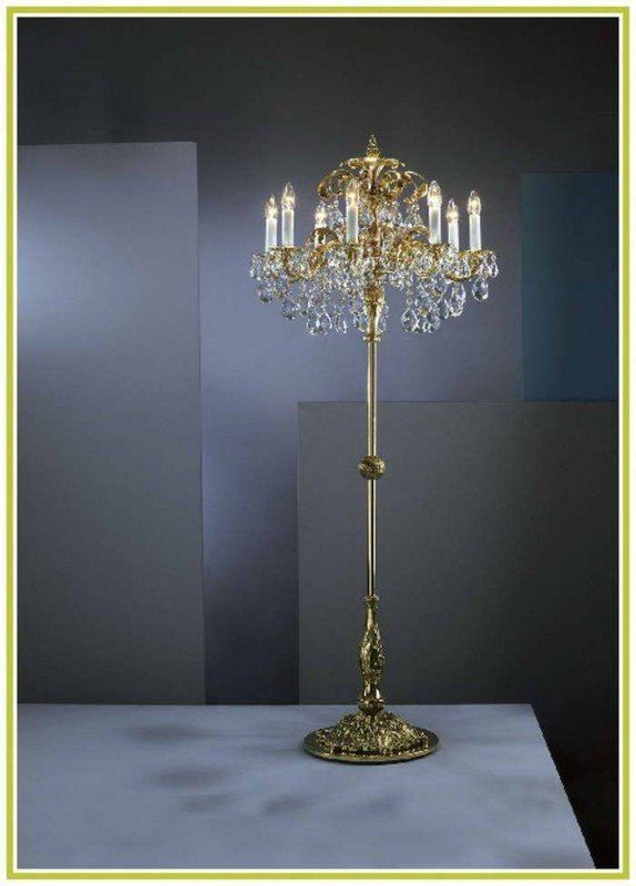 Standing Chandelier Floor Lamp - https://www.otoseriilan.com in .