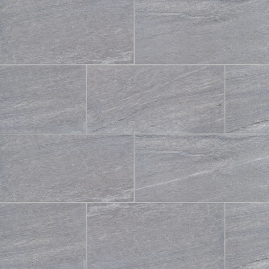 Urban 2.0 12" x 24" Floor & Wall Tile in Lava Grey | Bedrosians .