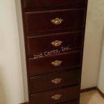 7 Drawer Tall Lingerie Chest Dark Wood | 2nd Cents I