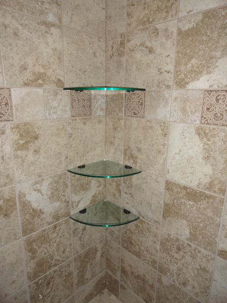 Corner Shower Shelf, Tempered Glass Shower Shelf Glass Shower .