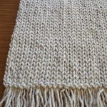 Braided Wool Rug, Super Thick Wool Reversible, White, 3x5 Area Rug .