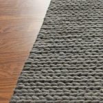 nuLOOM | Chunky Cable Wool Rug - Grey- - 3ft. x 5ft. | HauteLook .