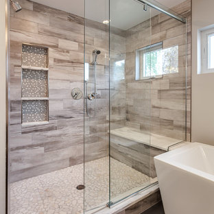75 Beautiful Beige Tile Bathroom Pictures & Ideas - September .