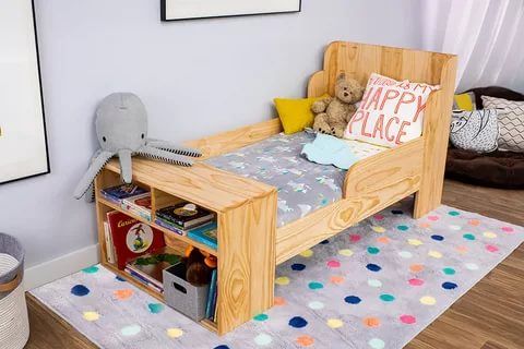 Easy and Simple DIY Toddler Bed #boy #plans #girl #comforter #easy .