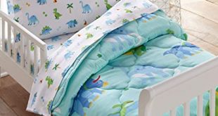 Amazon.com: Wildkin Kids 4 Pc Toddler Bed In A Bag for Boys and .