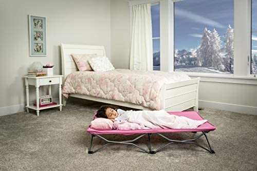 Amazon.com: Regalo My Cot Portable Toddler Bed, Includes Fitted .