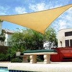 Amazon.com : Shade&Beyond 16' x 16' x 16' Sand Color Triangle Sun .