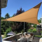 DIY Shade Sail - Right Angle Triangle - 12x12x17 feet - Patio La