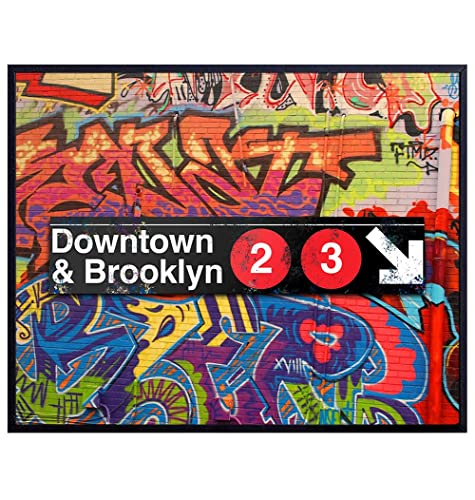 Amazon.com: Brooklyn Wall Art Print - Graffiti Street Art 8x10 .